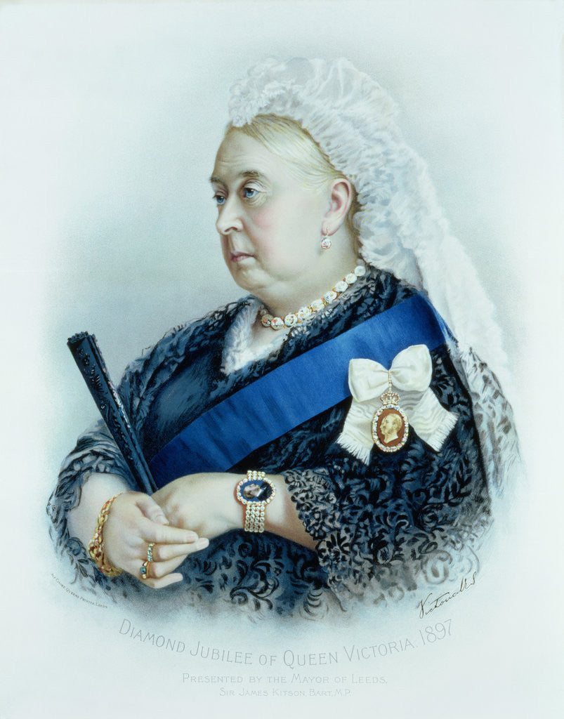 Detail of Diamond Jubilee of Queen Victoria by English School