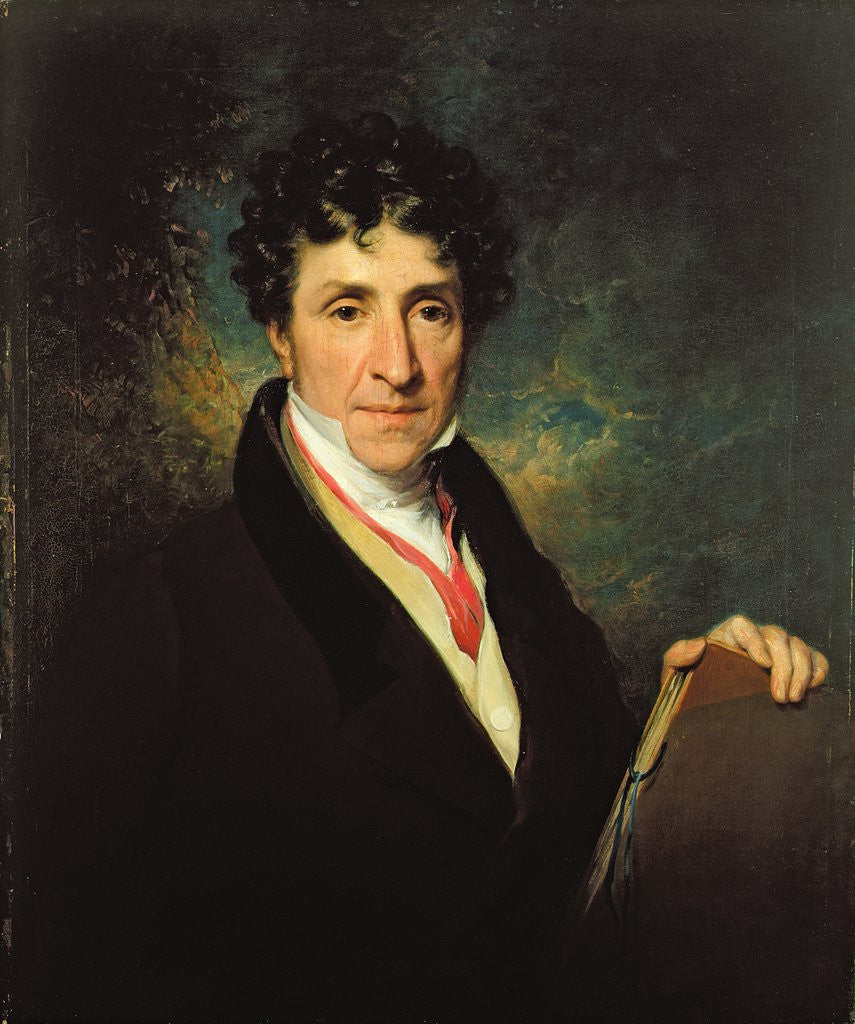 Detail of Portrait of Charles Henry Schwanfelder by William Frederick