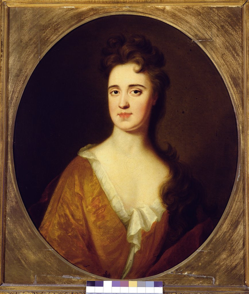 Detail of Mary Widdrington, wife of Sir John Gascoigne, 5th Baronet by English School