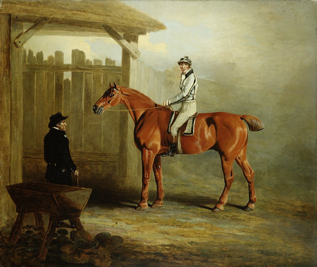 Detail of Soothsayer, Winner of the St. Leger 1811 by English School