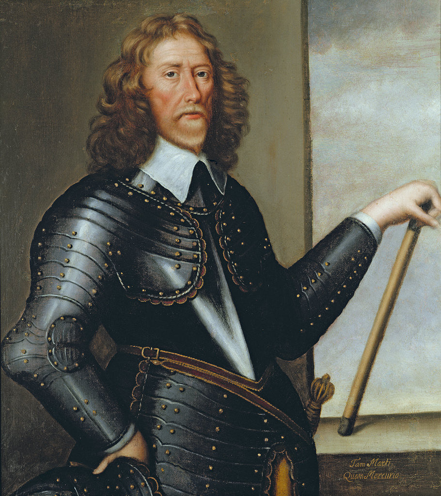 Detail of Portrait of Sir Thomas Gascoigne, 2nd Baronet by Cornelius de Neve