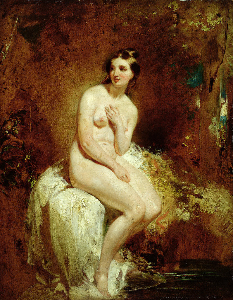 Detail of The Bather by William Etty