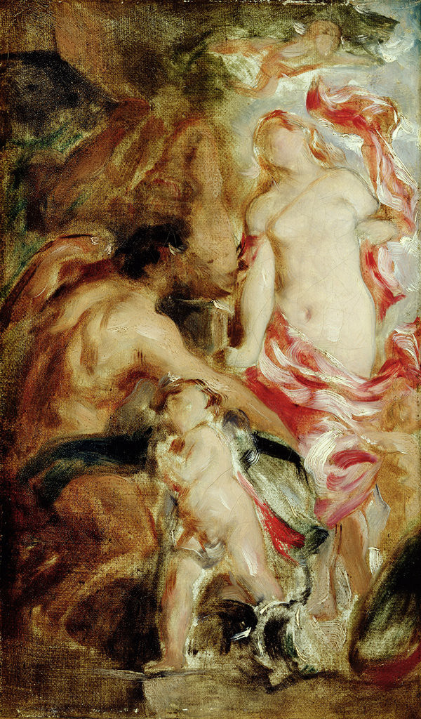 Detail of Allegorical Study, A Sketch by William Etty