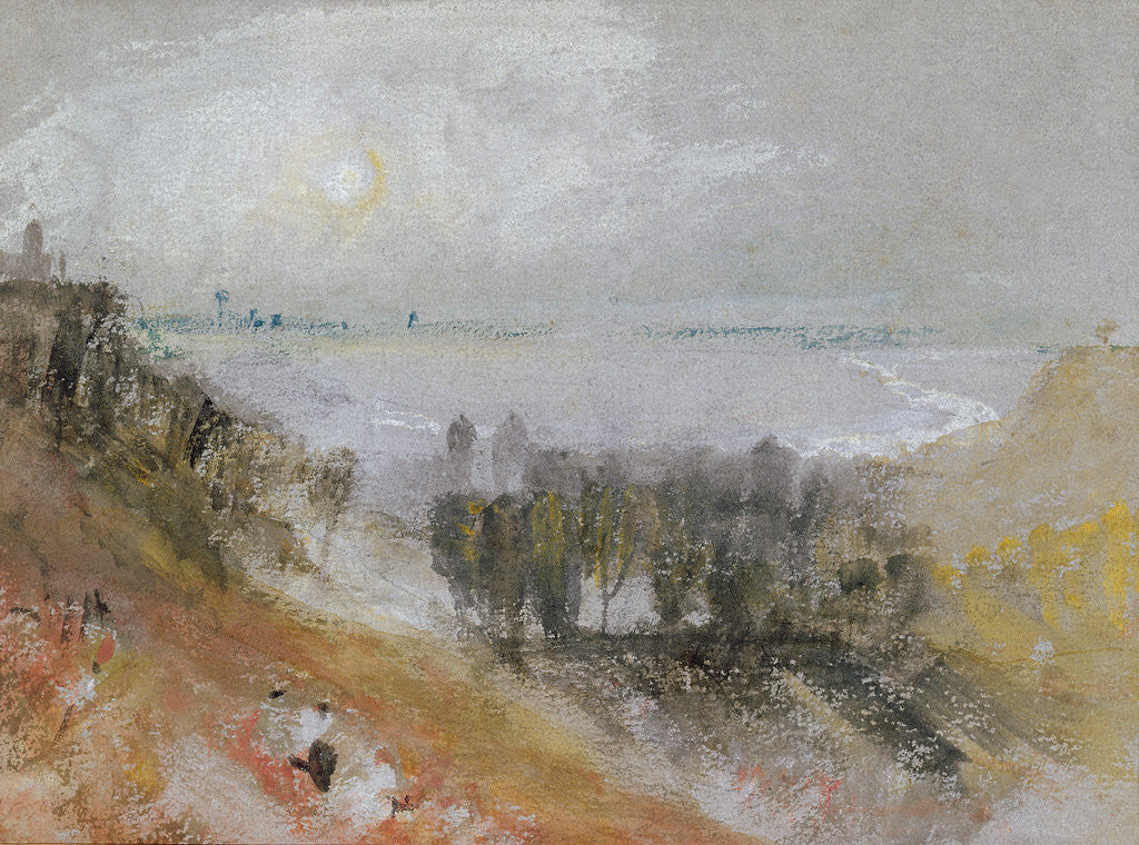 Detail of Tancarville, c.1830 by Joseph Mallord William Turner