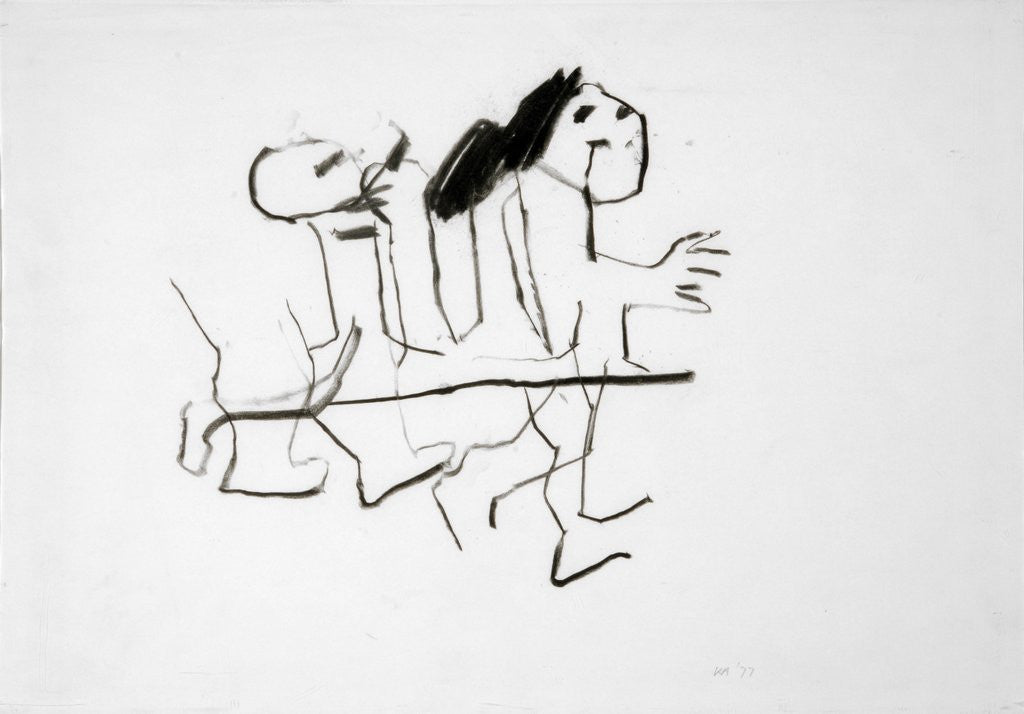 Detail of Scurrying Figure, 1977 by Kenneth Armitage