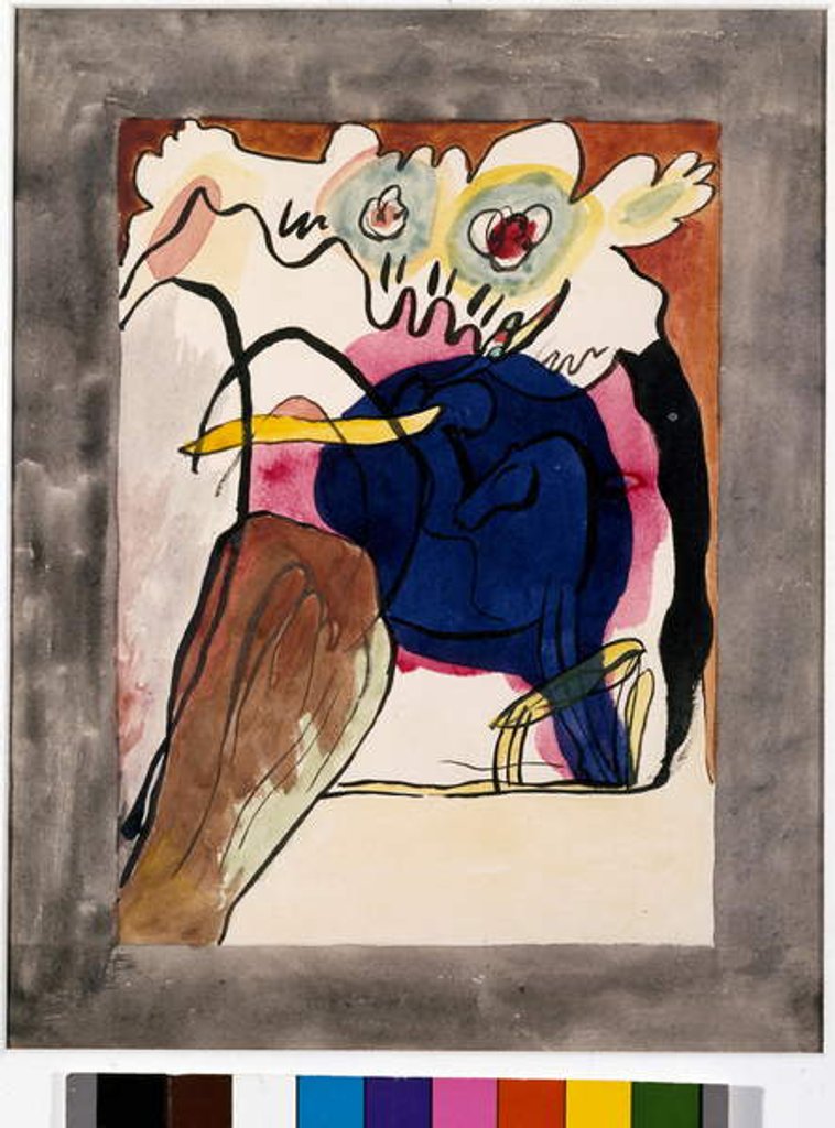 Detail of Expressionism by Wassily Kandinsky