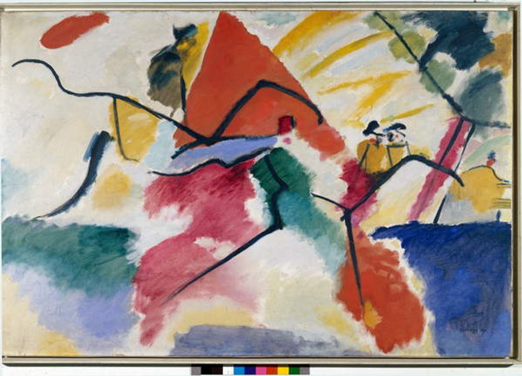 Detail of Impression V, 1911 by Wassily Kandinsky