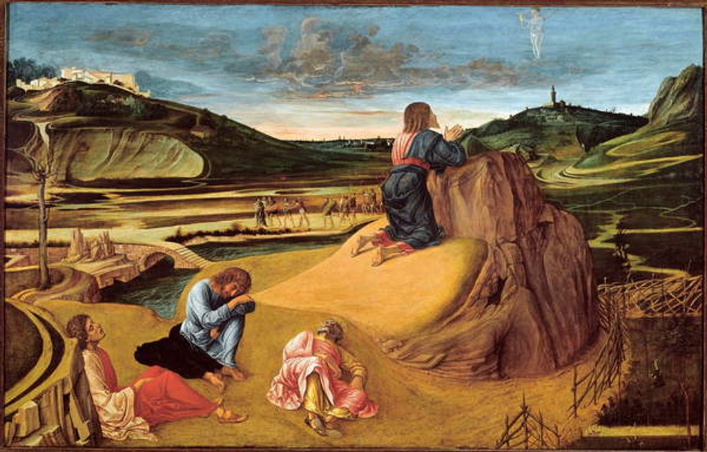 Detail of The Agony in the Garden, c.1465 by Giovanni Bellini