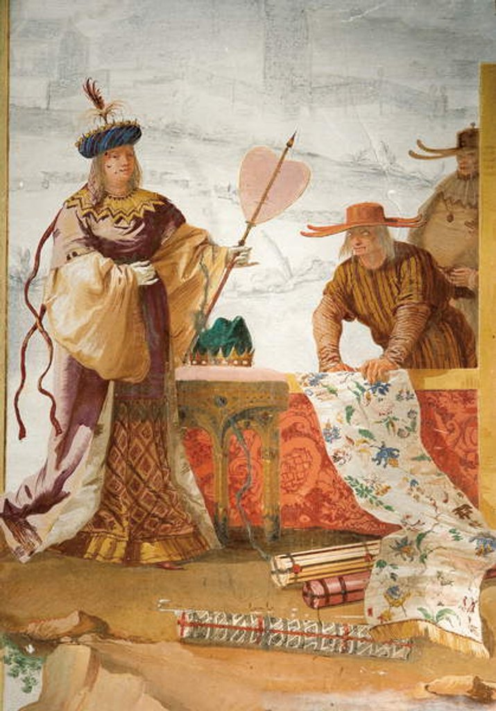 The Textile Merchant by Giandomenico Tiepolo