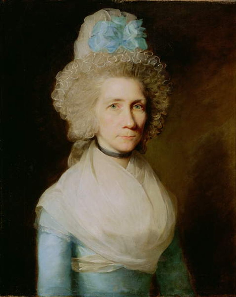 Detail of Portrait of Elizabeth Caldwell by Gilbert Stuart
