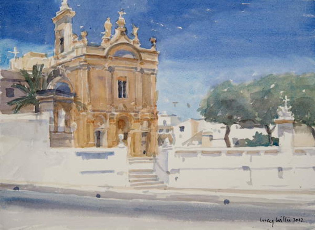 Detail of The Capuccini Church, 2012 by Lucy Willis