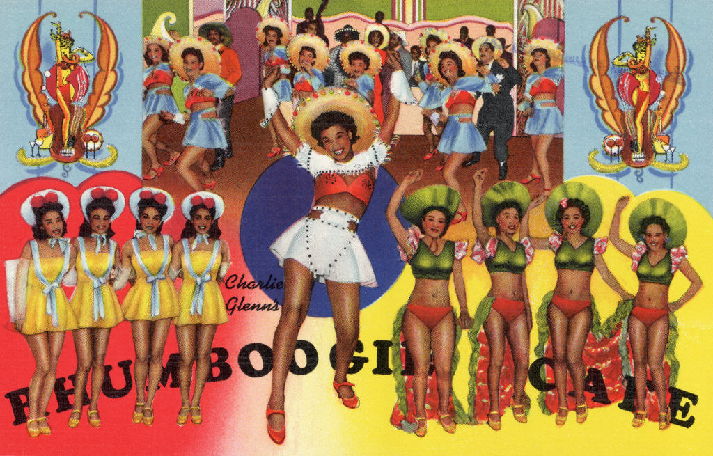 Detail of Advertisement for Rhumboogie Cafe by Anonymous