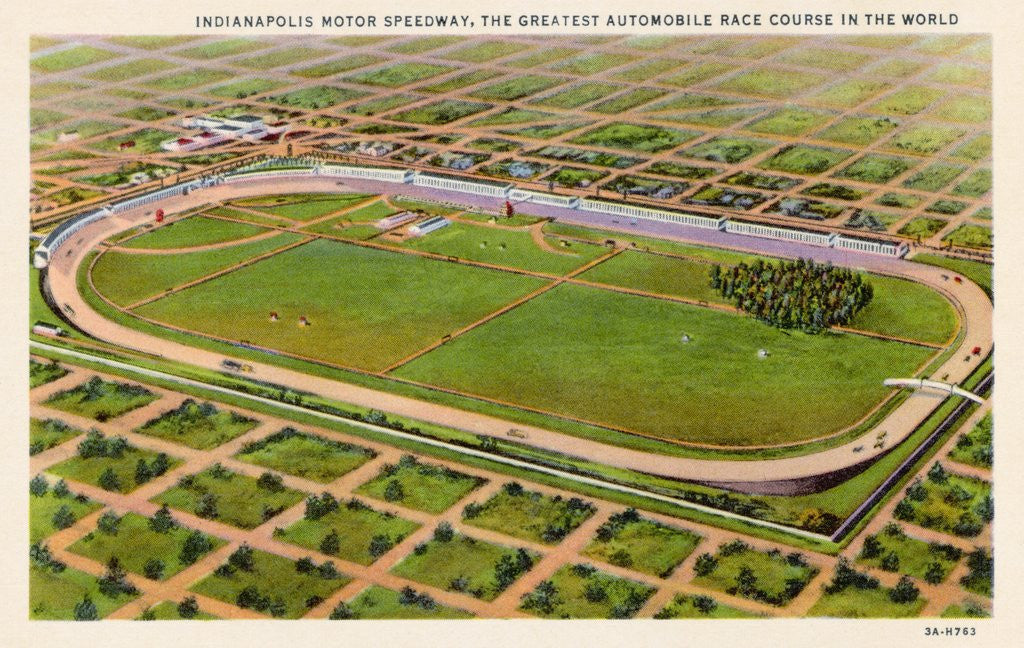 Detail of Indianapolis Motor Speedway by Anonymous