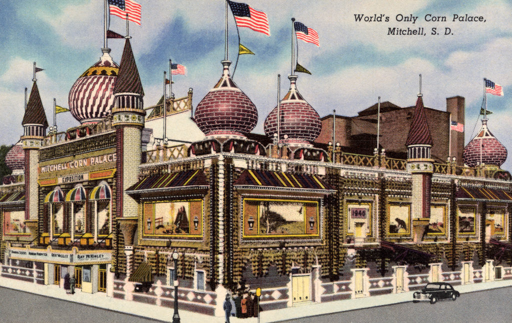 Detail of Mitchell Corn Palace by Anonymous
