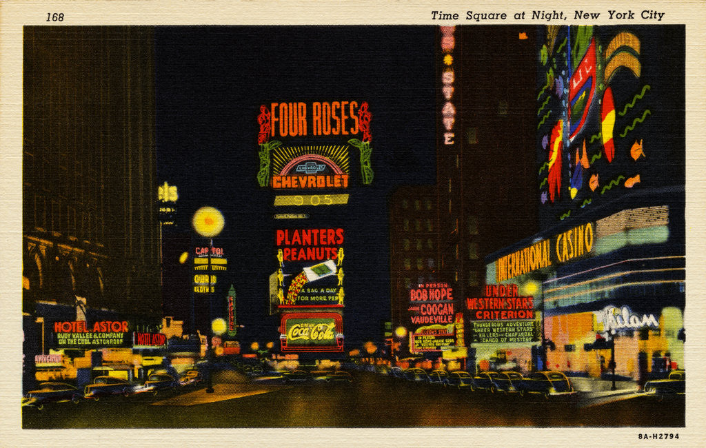 Detail of Times Square by Anonymous