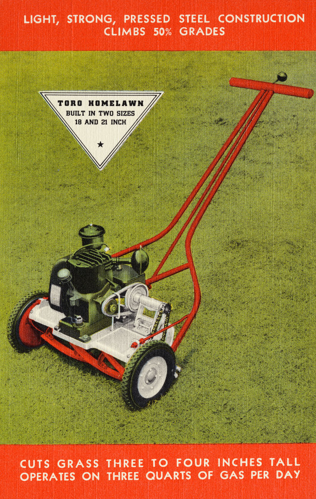 Detail of Toro Lawn Mover by Corbis