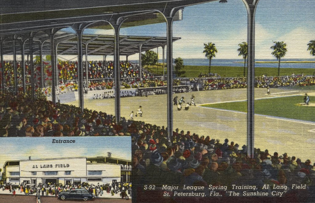 Detail of Spring Training at Al Lang Field by Anonymous
