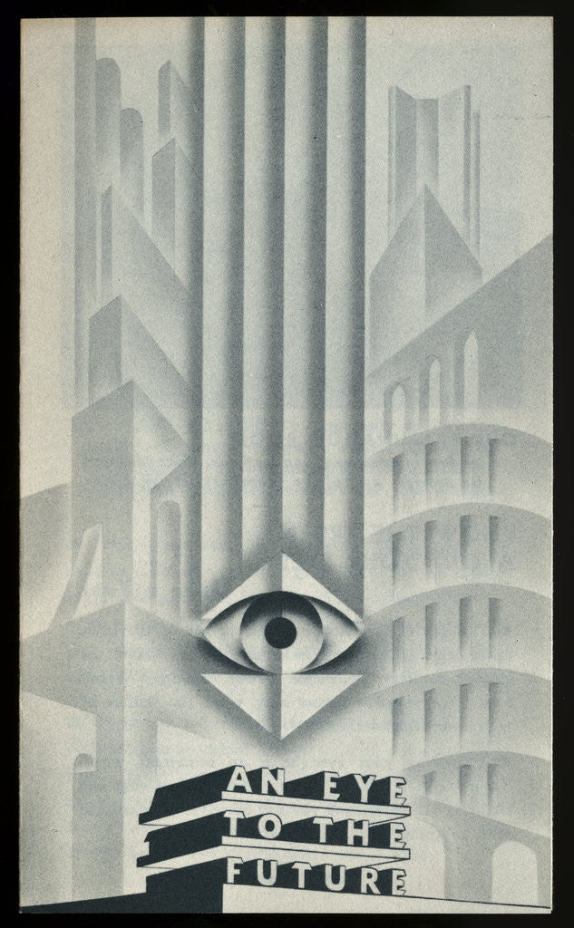 Detail of An Eye to the Future Print by Anonymous