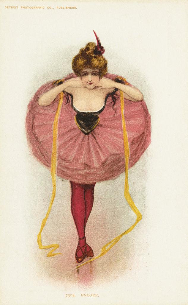 Detail of Encore Postcard by Anonymous