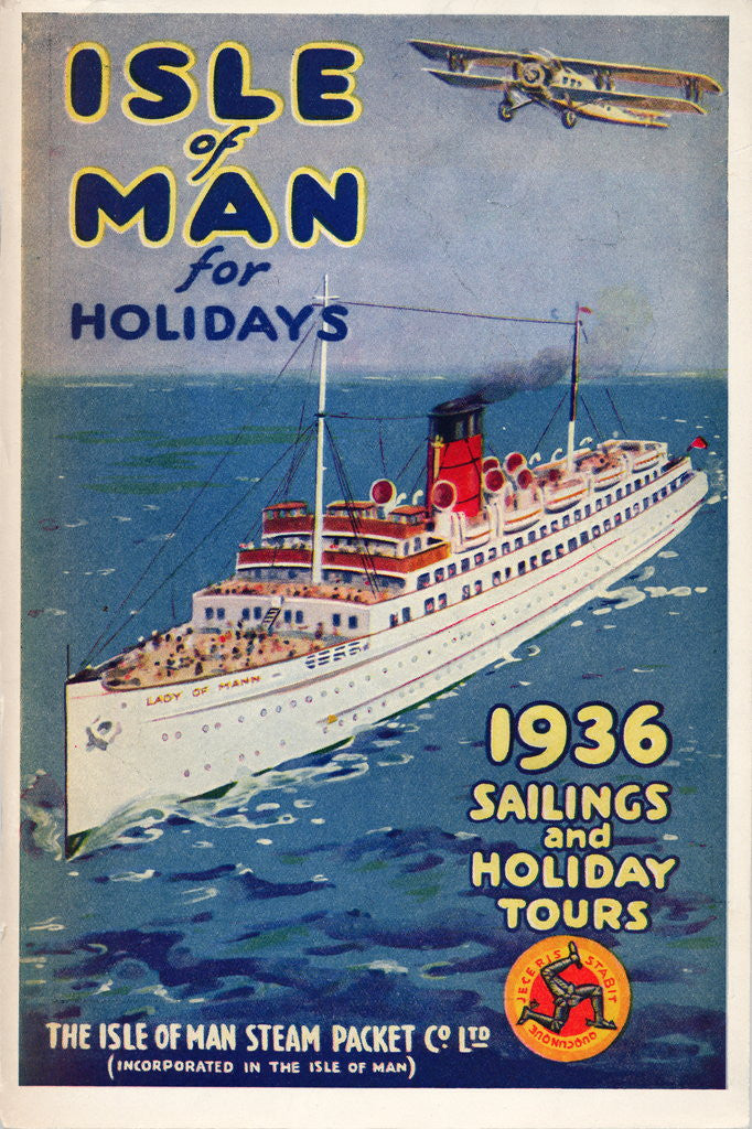 Detail of Sailings & Holiday Tours Season 1936 by Isle of Man Steam Packet Co. Ltd.