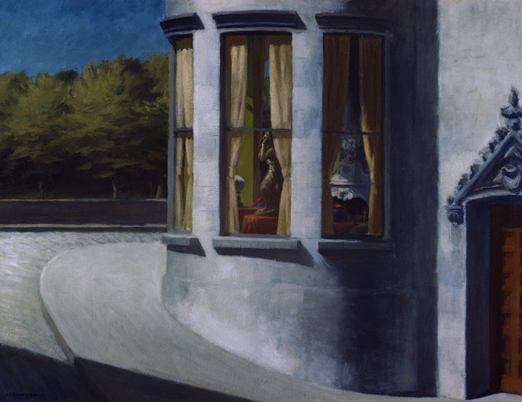 Detail of August in the City by Anonymous