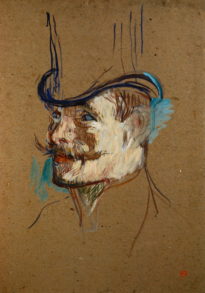 Detail of Warner at the Moulin Rouge; The Englishman W. by Anonymous