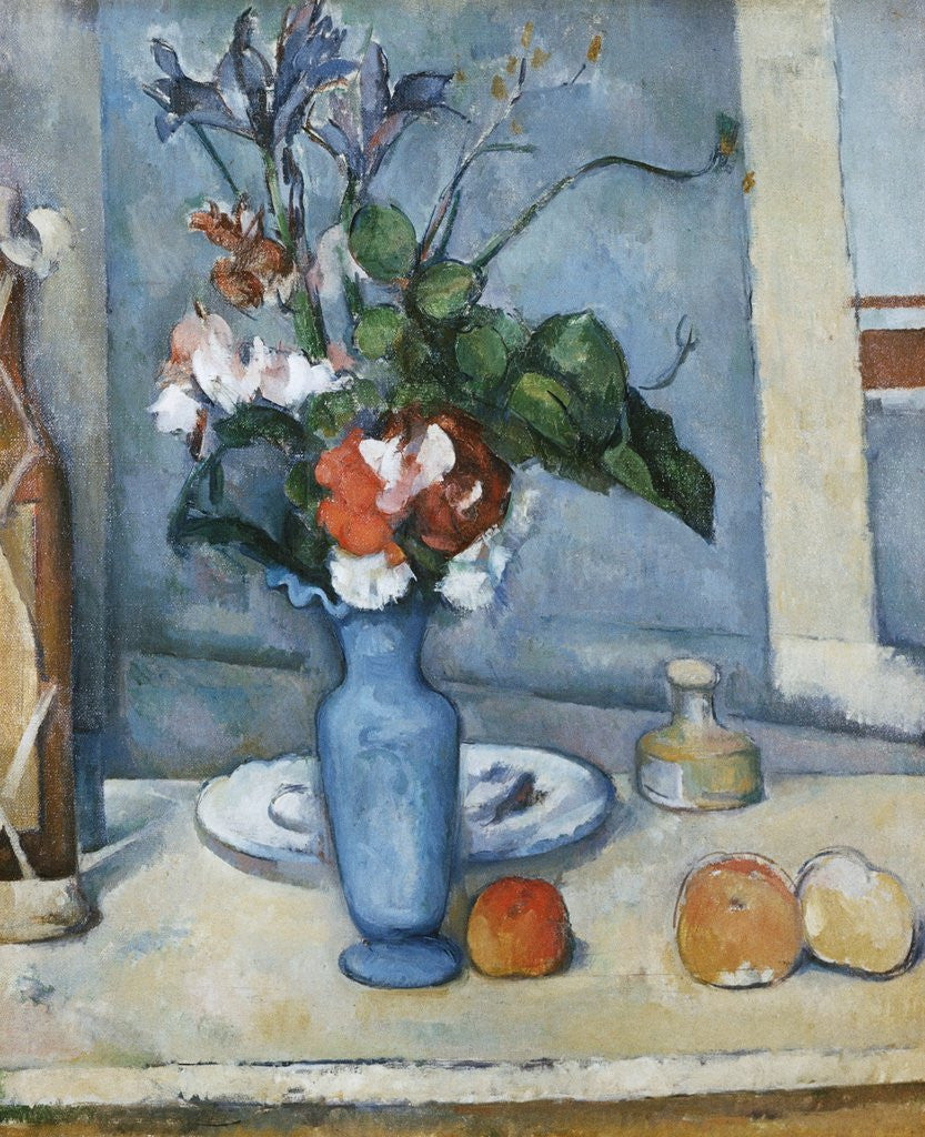 The Blue Vase by Paul Cezanne
