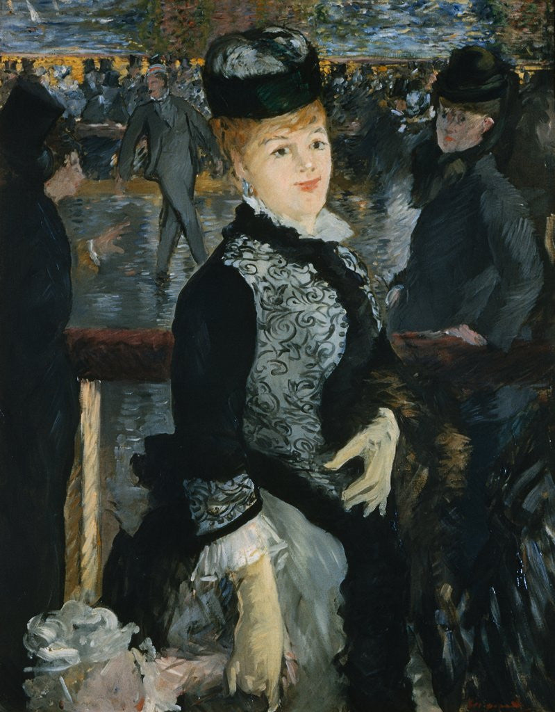 Detail of Skating by Edouard Manet