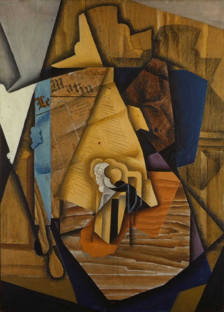 Detail of Man at the Cafe; The by Anonymous