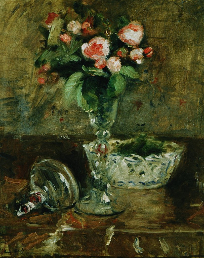 Detail of Roses by Anonymous