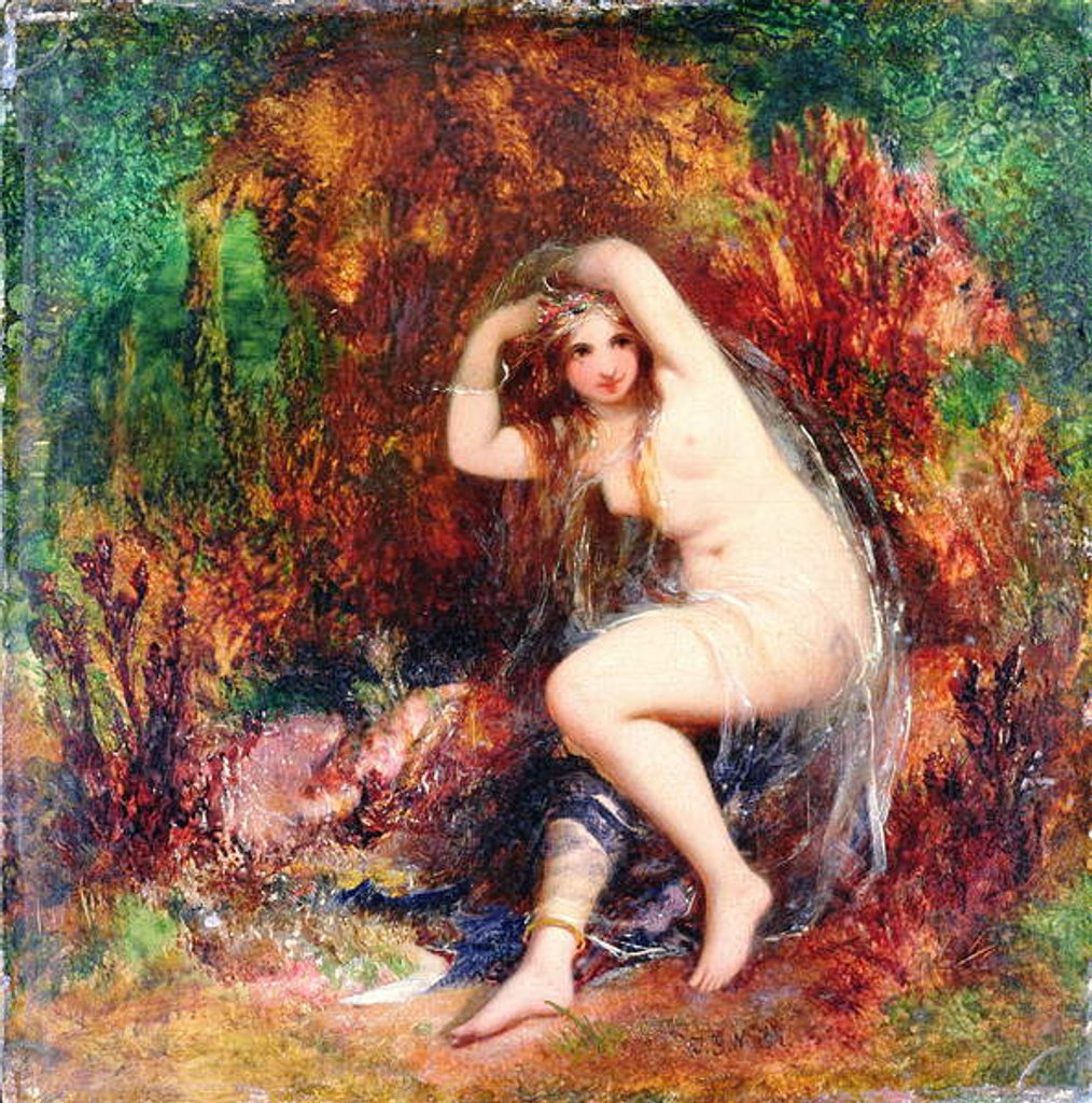 Detail of Sea Nymph Unveiling by John George Naish