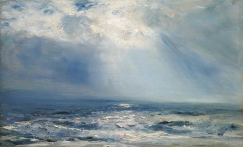 Detail of A Sunbeam over the Sea, 1890 by Henry Moore