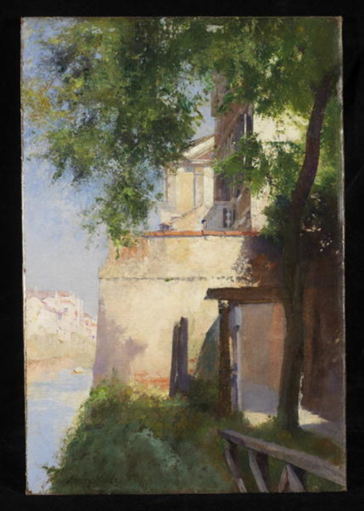 Detail of A View of Venice from a Terrace by Henry Woods