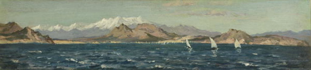 Detail of The Gulf of Rosas by Henry Moore