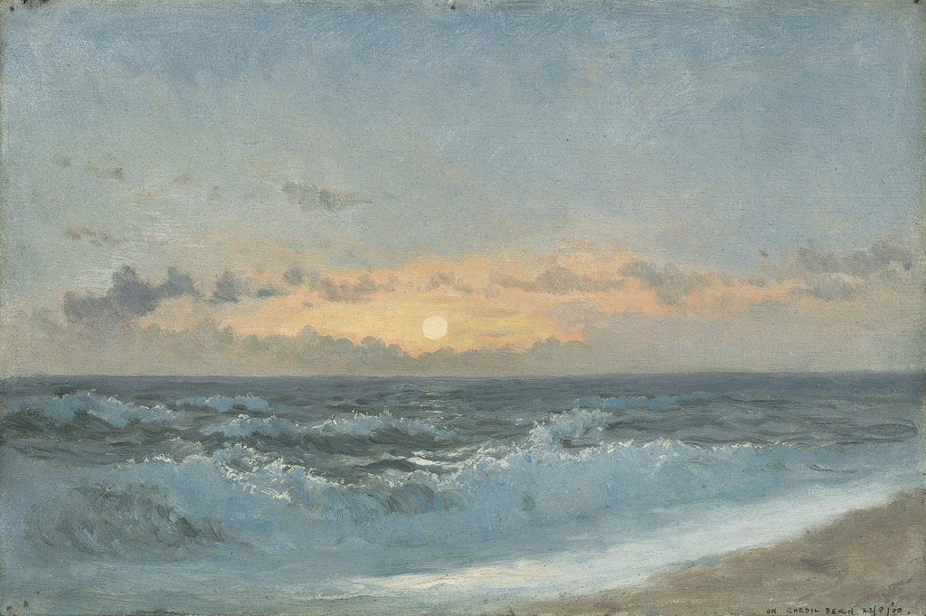 Detail of Sunset over the Sea, 1900 by William Pye