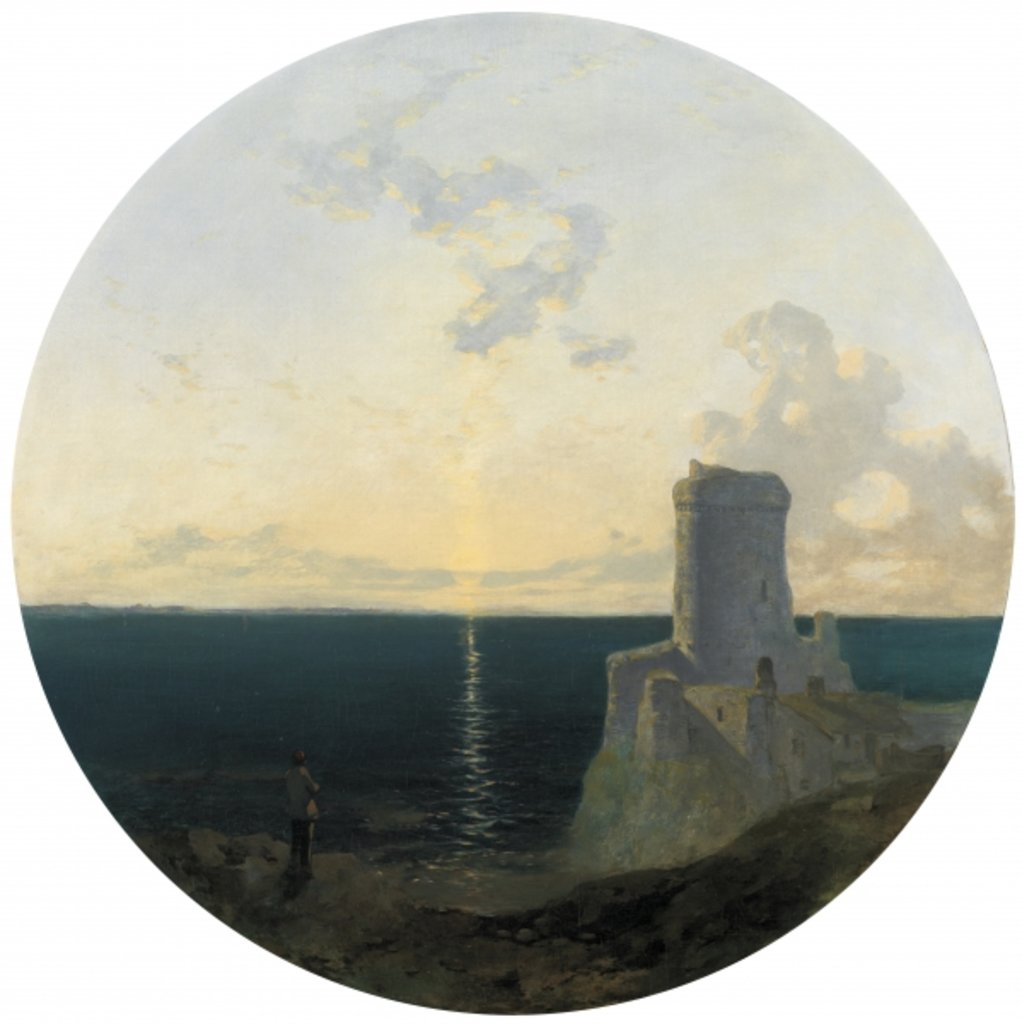 Detail of Sunset by William James Blacklock