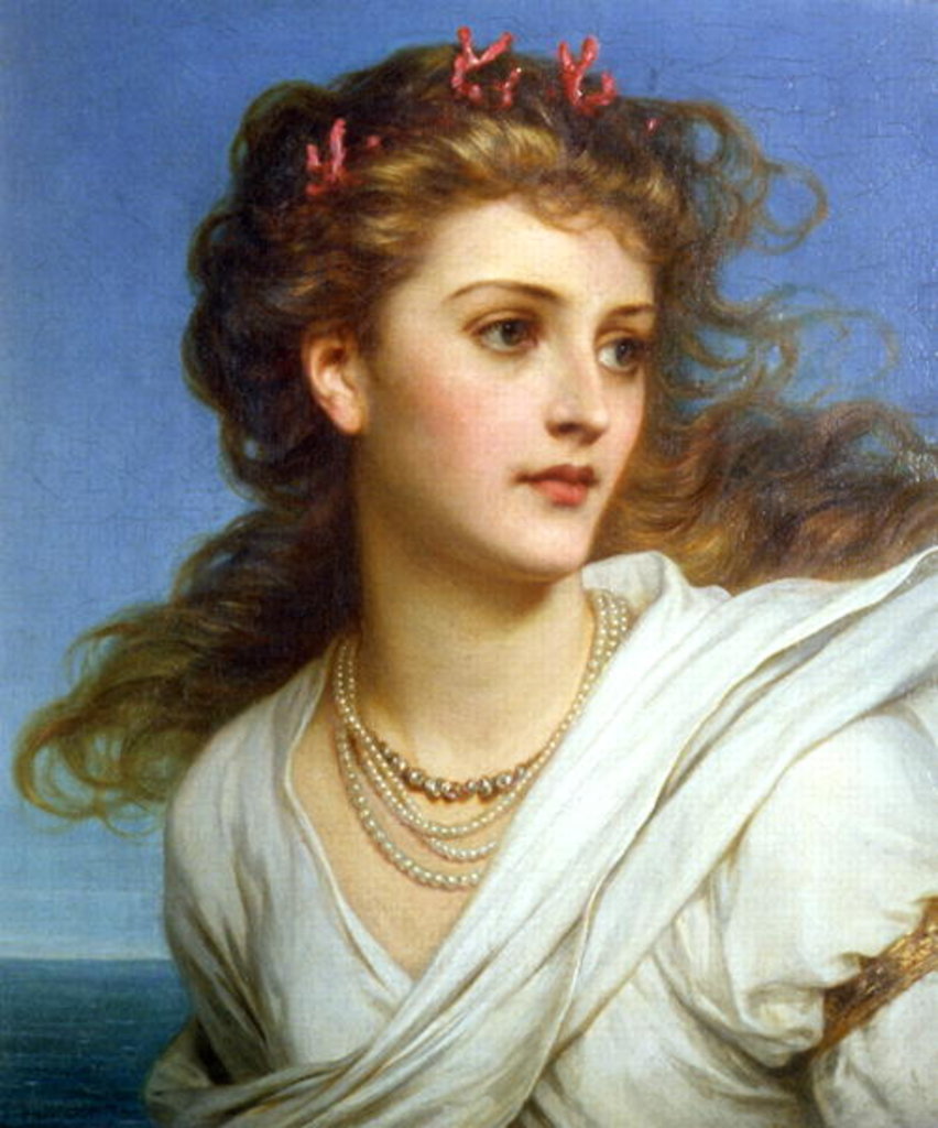 Detail of Miranda, 1878 by Frank Dicksee