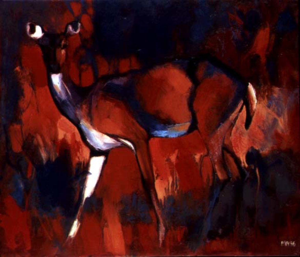 Detail of Hind, 1996 by Mark Adlington