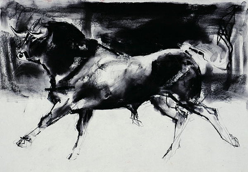 Detail of Black Bull by Mark Adlington