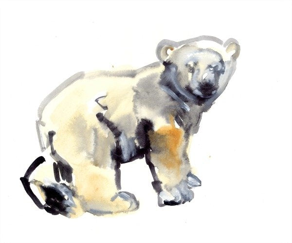 Detail of Cub, 2015 by Mark Adlington