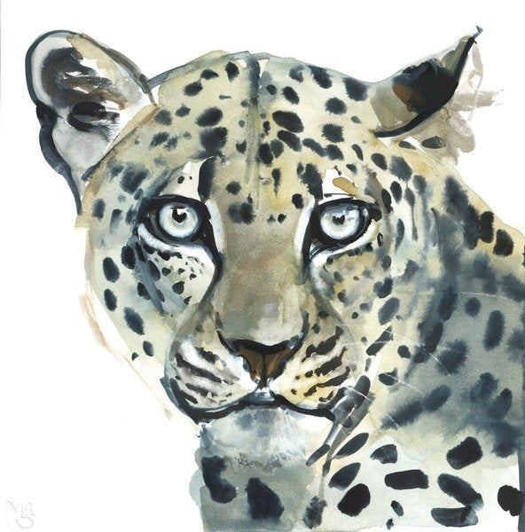 Detail of Leopard, 2015 by Mark Adlington