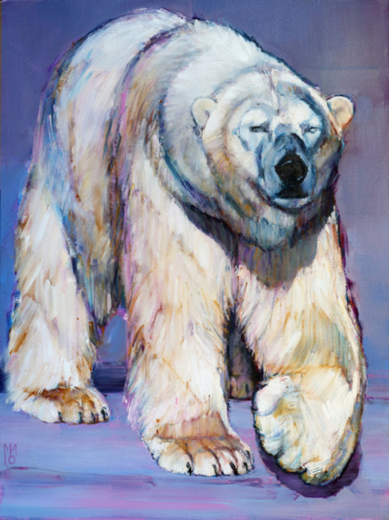 Detail of Cobalt, 2016 by Mark Adlington