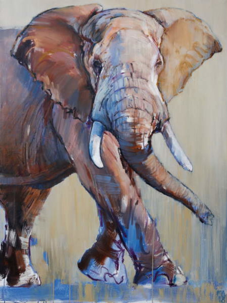 Detail of Big Bull, Suiyan, 2018 by Mark Adlington