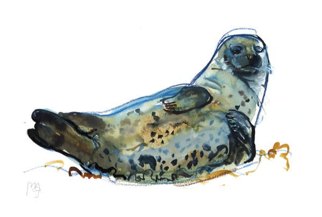 Detail of Westcove seal, 2019 by Mark Adlington