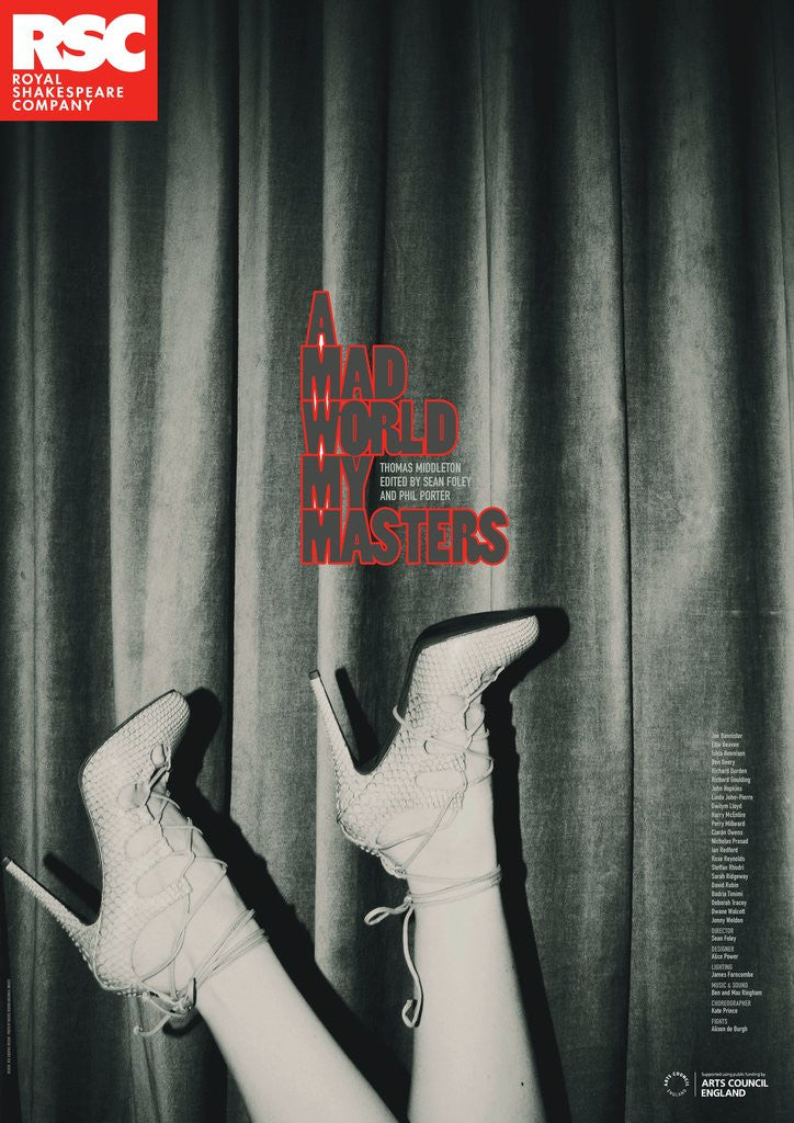 Detail of A Mad World My Masters, 2013 by Sean Foley