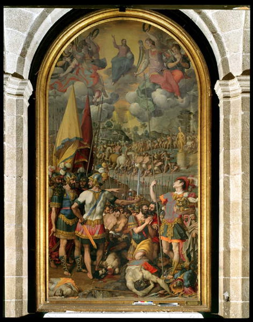 Detail of The Martyrdom of St. Maurice by Romulo Cincinnato