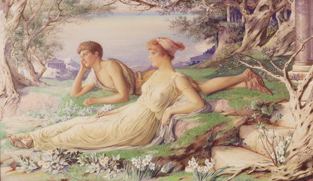 Detail of Dreamland, 1884 by Percy Anderson