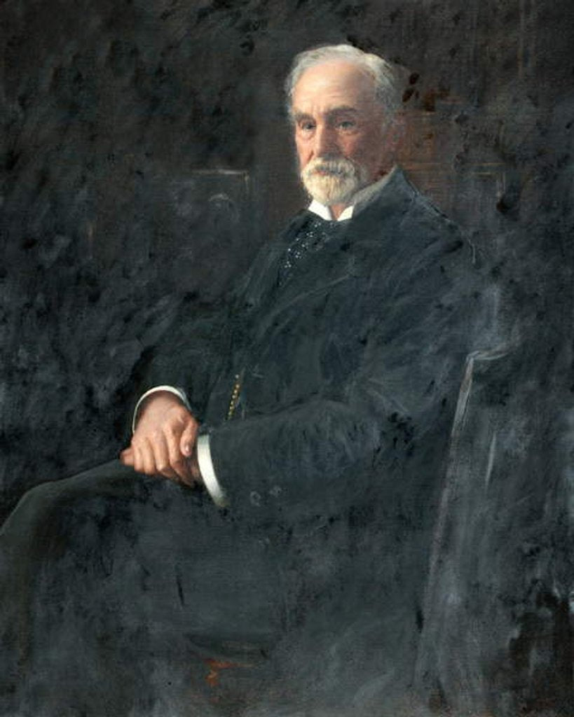 Detail of J.K. Bythell by Thomas Edwin Mostyn