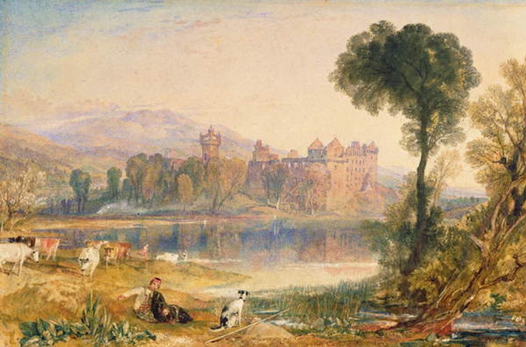 Detail of Linlithgow Palace, 1821 by Joseph Mallord William Turner