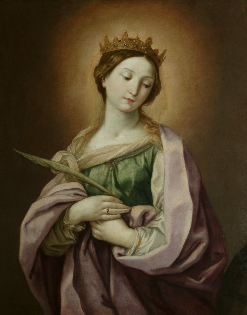 Detail of St Catherine, c.1638-40 by Guido Reni